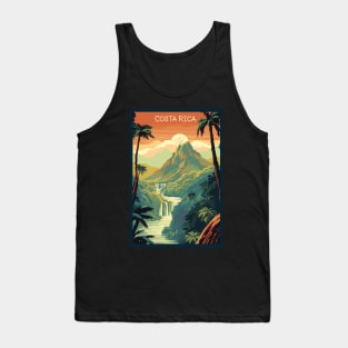 Costa Rica, Travel Poster Tank Top